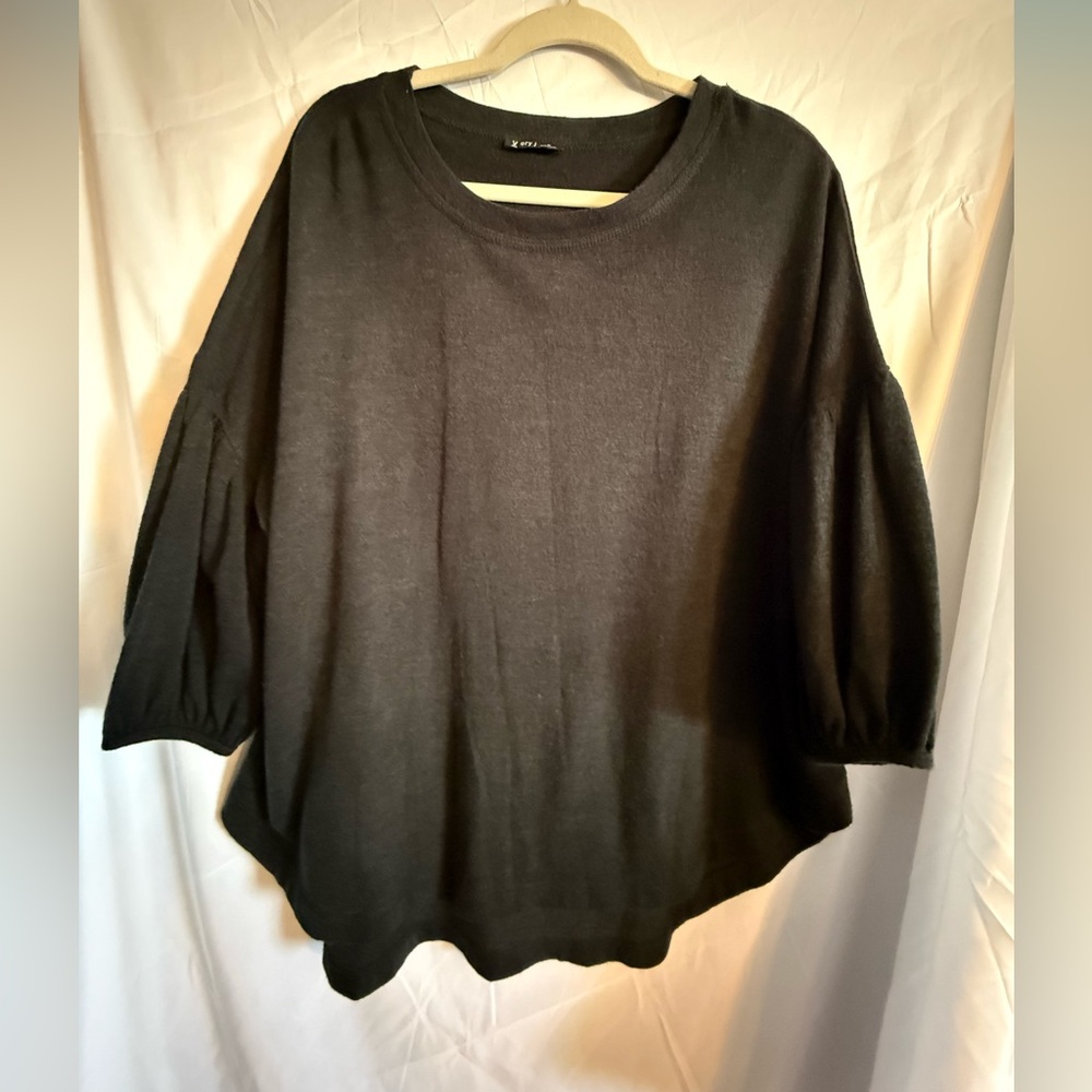 Very J Charcoal Gray Women's Sweatshirt